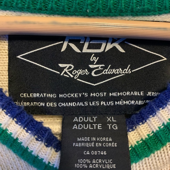 Vancouver Canucks Roger Edwards Hockey Jersey - Picture 6 of 6